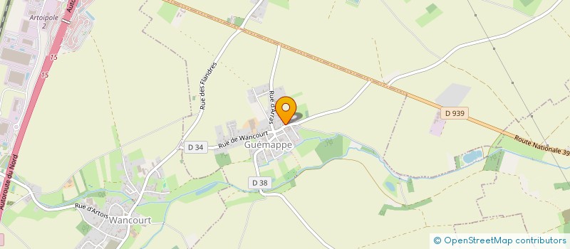 localisation de l'entreprise SCI ALBECOTI  GUEMAPPE