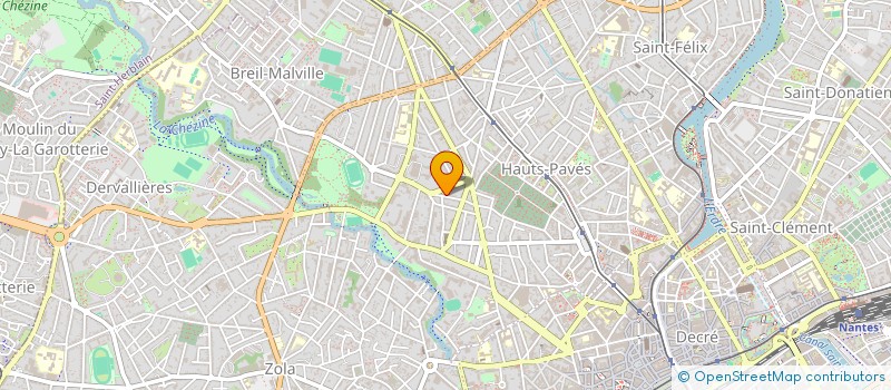 localisation de l'entreprise SCI ALBEMA  NANTES