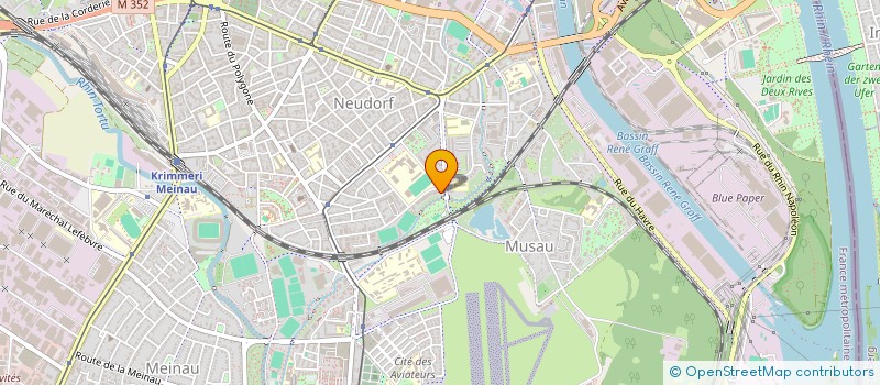 localisation de l'entreprise SCI ALBENILE  STRASBOURG