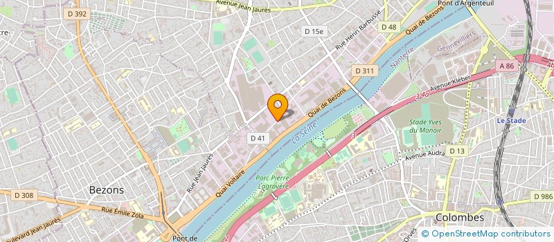 localisation de l'entreprise SCI ALBERO  ARGENTEUIL