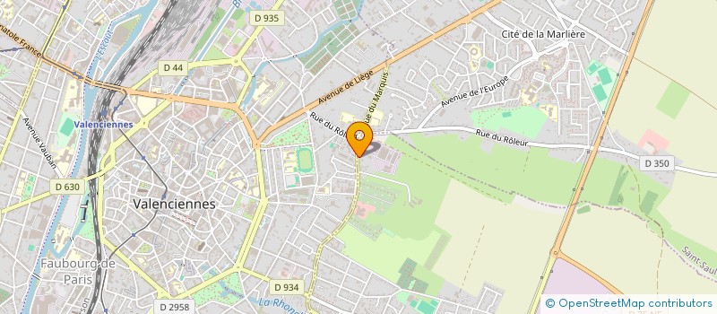localisation de l'entreprise SCI ALBERT 1ER  MARLY