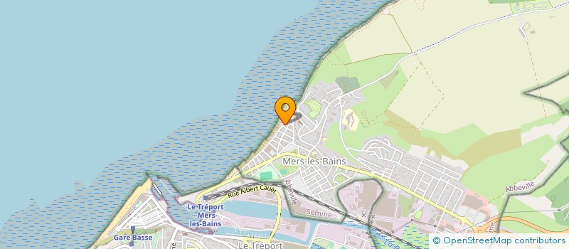 localisation de l'entreprise SCI ALBERT 1ER à MERS-LES-BAINS