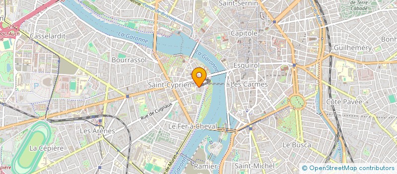 localisation de l'entreprise SCI ALBERT à TOULOUSE