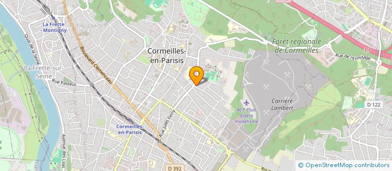 localisation de l'entreprise SCI ALBERT  CORMEILLES-EN-PARISIS