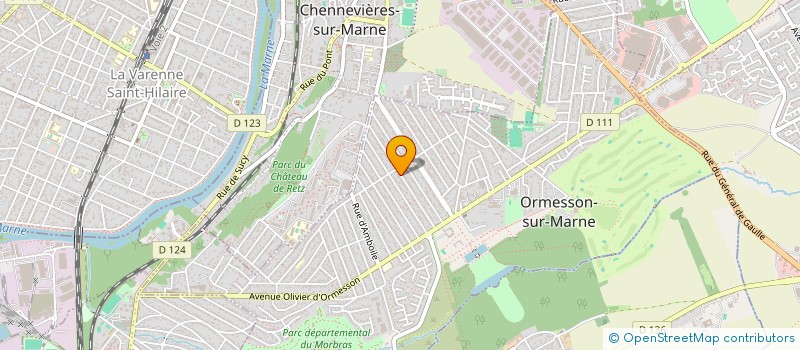 localisation de l'entreprise SCI ALBERT  ORMESSON-SUR-MARNE