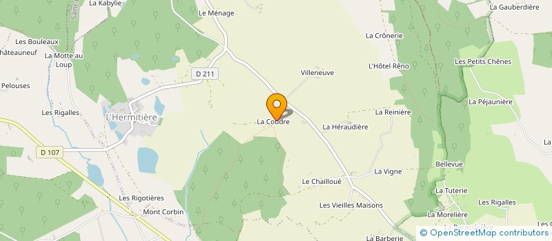 localisation de l'entreprise SCI ALBERT à VAL-AU-PERCHE