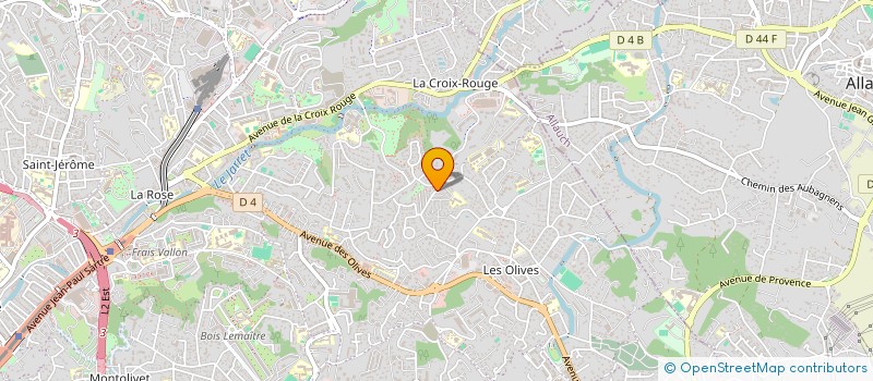 localisation de l'entreprise SCI ALBERT à MARSEILLE