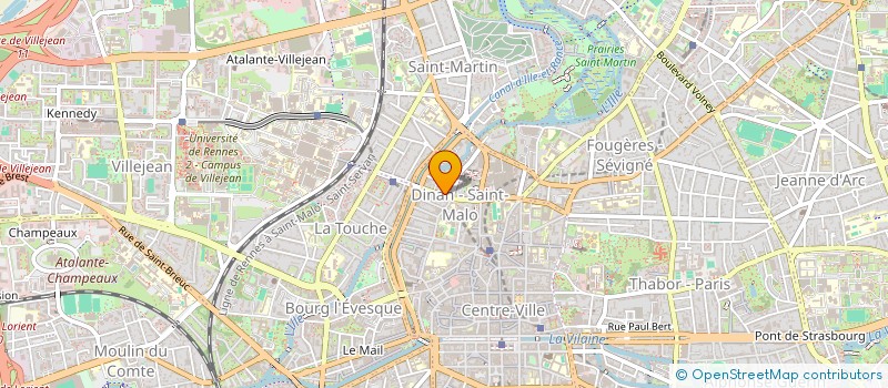 localisation de l'entreprise SCI ALBERT CAMUS  RENNES