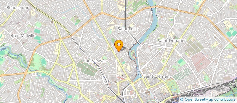 localisation de l'entreprise SCI ALBERT DE DION  NANTES