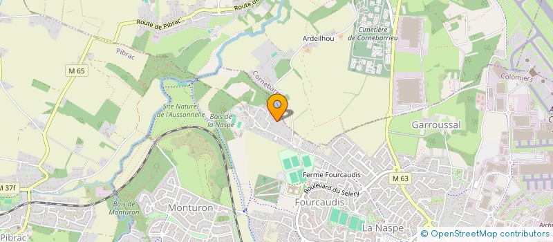 localisation de l'entreprise SCI ALBERT RODDIER à COLOMIERS