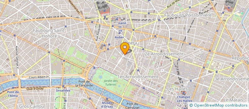 localisation de l'entreprise SCI ALBERT2  PARIS