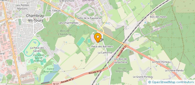 localisation de l'entreprise SCI ALBERTA  CHAMBRAY-LES-TOURS