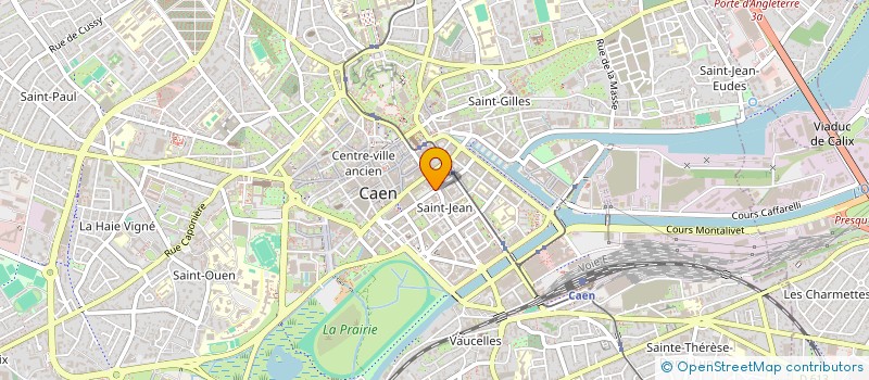 localisation de l'entreprise SCI ALBERTINE à CAEN