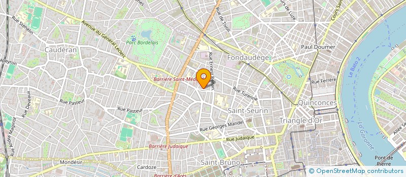 localisation de l'entreprise SCI ALBERTO  BORDEAUX