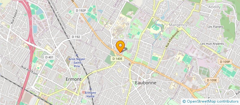 localisation de l'entreprise SCI ALBERTO à EAUBONNE