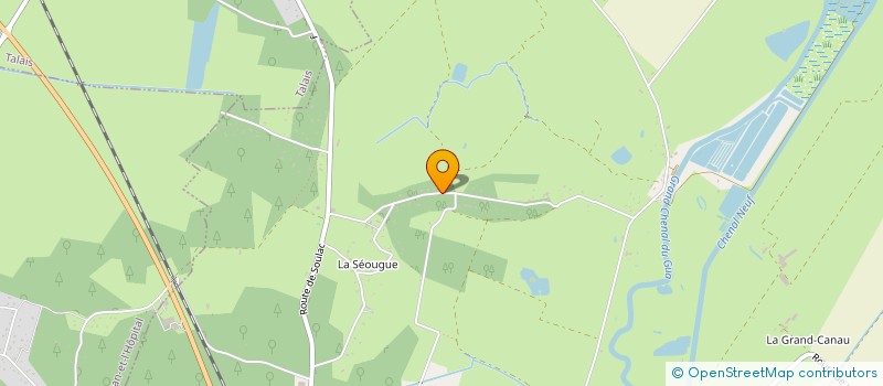 localisation de l'entreprise SCI ALBINET  SAINT-VIVIEN-DE-MEDOC