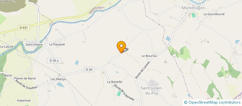 localisation de l'entreprise SCI ALBION INVESTMENTS  SAINT-JULIEN-DU-PUY