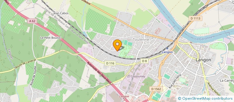 localisation de l'entreprise SCI ALBIZIA  TOULENNE