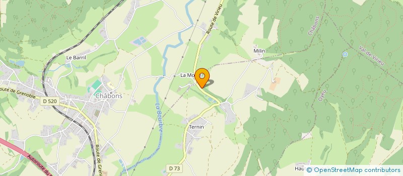 localisation de l'entreprise SCI ALBIZIA  BURCIN