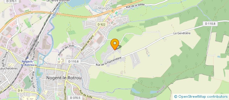 localisation de l'entreprise SCI ALBIZIA  BUEIL