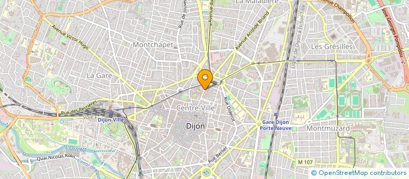 localisation de l'entreprise SCI ALBLO à DIJON