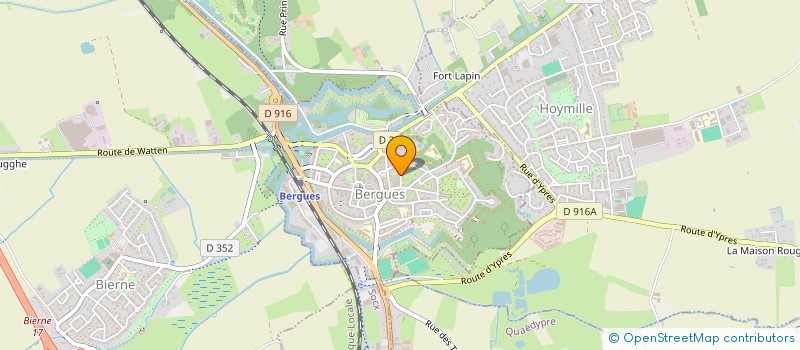 localisation de l'entreprise SCI ALBOLI  BERGUES