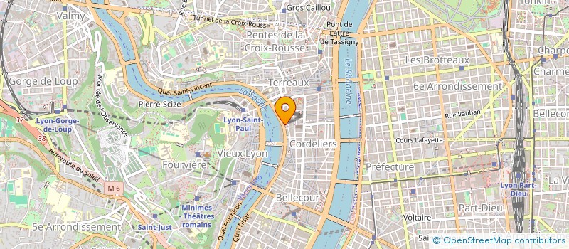 localisation de l'entreprise SCI ALBON SUR SAONE à LYON