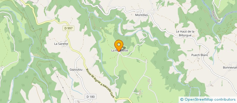 localisation de l'entreprise SCI ALBOUY-PATER  RIEUPEYROUX