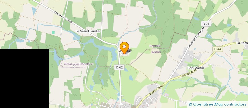 localisation de l'entreprise SCI ALBRECHT TRUBERT  BREAL-SOUS-MONTFORT