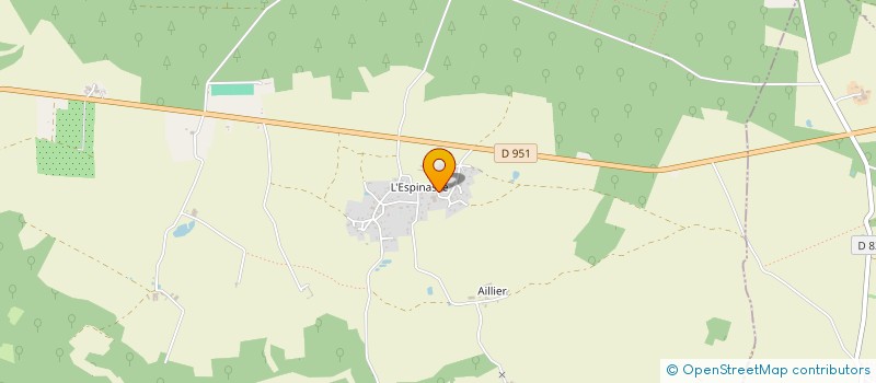 localisation de l'entreprise SCI ALBRIC  CHAUVIGNY