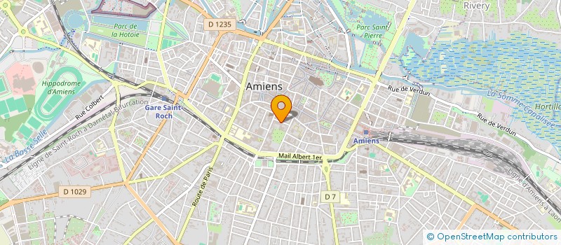 localisation de l'entreprise SCI ALBUNDI à AMIENS