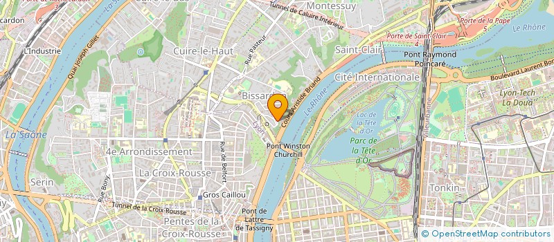 localisation de l'entreprise SCI ALBUSINESS  CALUIRE-ET-CUIRE