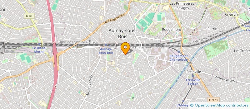 localisation de l'entreprise SCI ALBYANIS à AULNAY-SOUS-BOIS