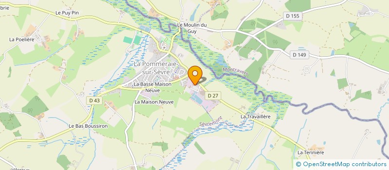 localisation de l'entreprise SCI ALC à SEVREMONT