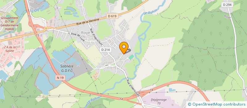 localisation de l'entreprise SCI ALC  MAGNY-VERNOIS