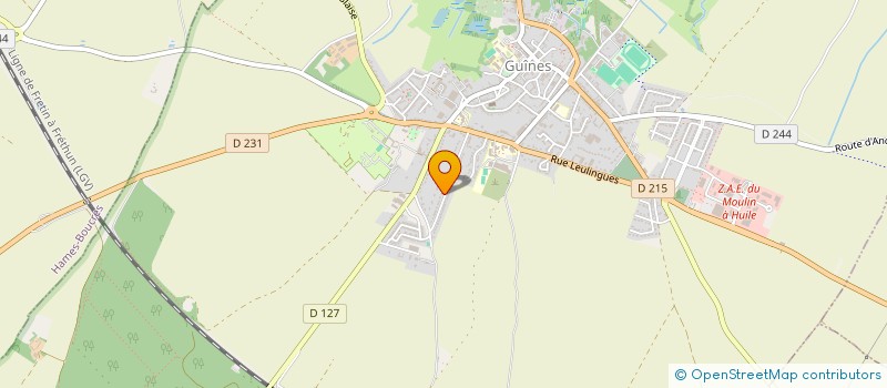 localisation de l'entreprise SCI ALC  GUINES