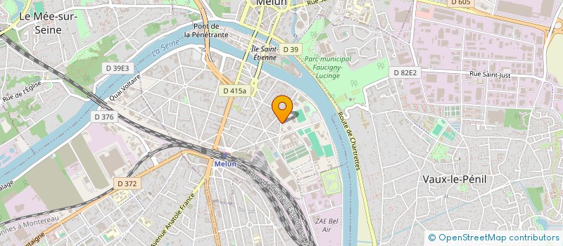 localisation de l'entreprise SCI ALC COMPANY  MELUN