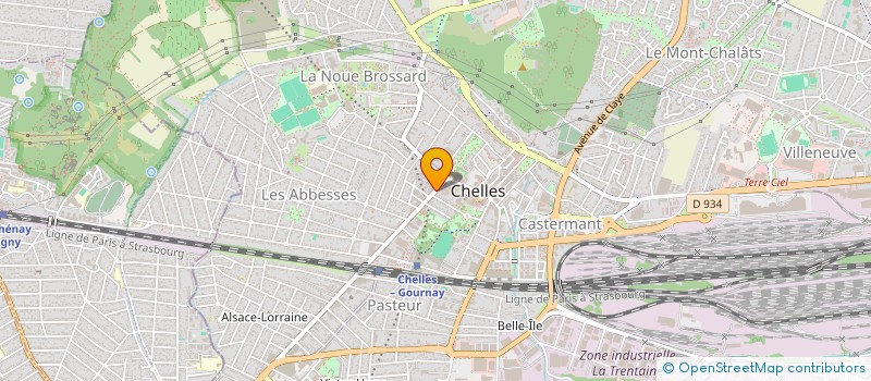 localisation de l'entreprise SCI ALCA  LE TEICH