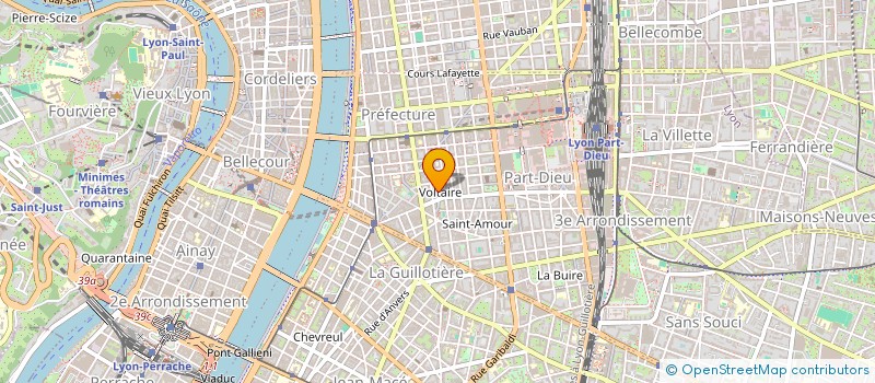 localisation de l'entreprise SCI ALCA  LYON