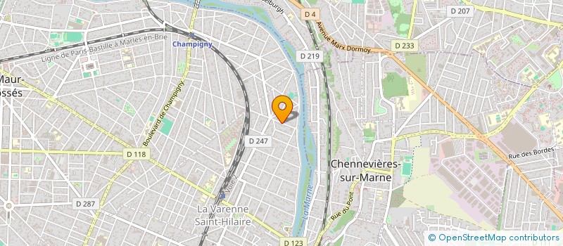 localisation de l'entreprise SCI ALCA à SAINT-MAUR-DES-FOSSES