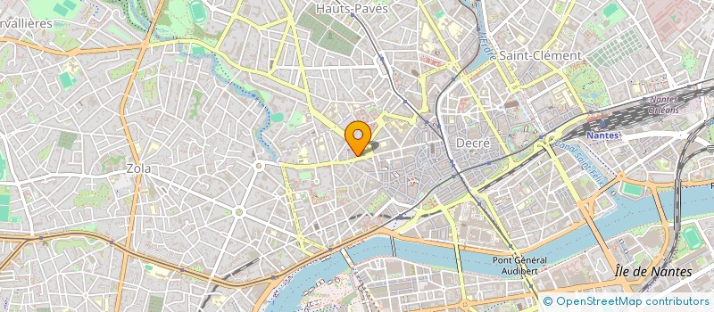 localisation de l'entreprise SCI ALCA à NANTES