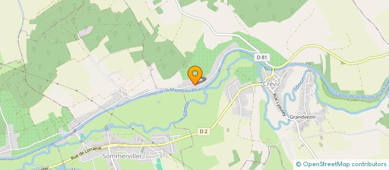 localisation de l'entreprise SCI ALCACHOFA  CREVIC