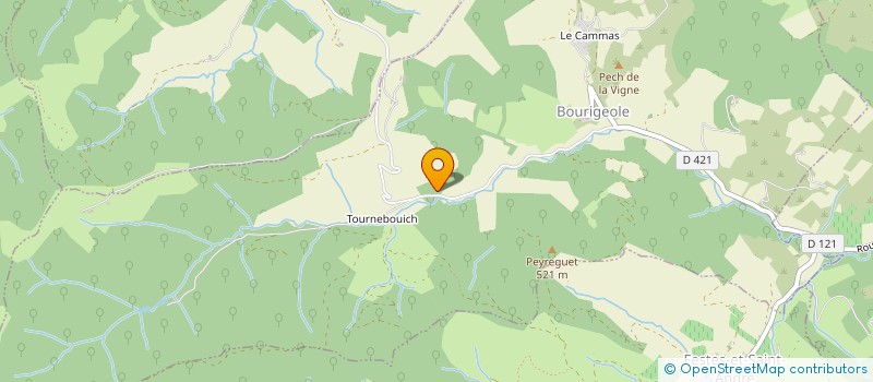 localisation de l'entreprise SCI ALCAFER à LIMOUX