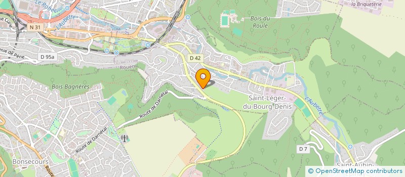 localisation de l'entreprise SCI ALCAIMM  SAINT-LEGER-DU-BOURG-DENIS