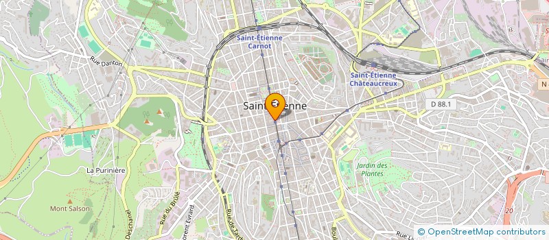 localisation de l'entreprise SCI ALCAJEAN  SAINT-ETIENNE