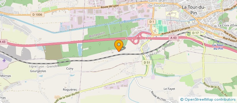 localisation de l'entreprise SCI ALCALINE  SAINT-JEAN-DE-SOUDAIN