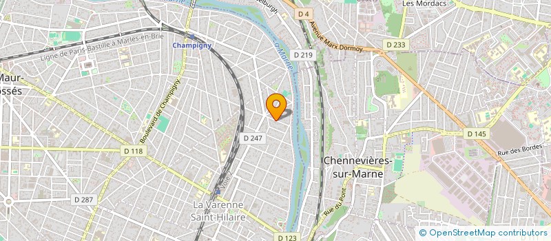 localisation de l'entreprise SCI ALCANOR à SAINT-MAUR-DES-FOSSES