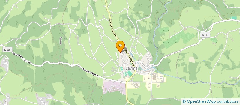 localisation de l'entreprise SCI ALCAPI  LEYME