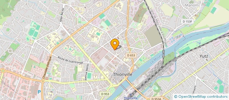localisation de l'entreprise SCI ALCATEVI à THIONVILLE