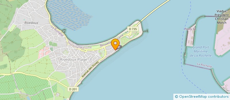 localisation de l'entreprise SCI ALCEA RHEA  RIVEDOUX-PLAGE